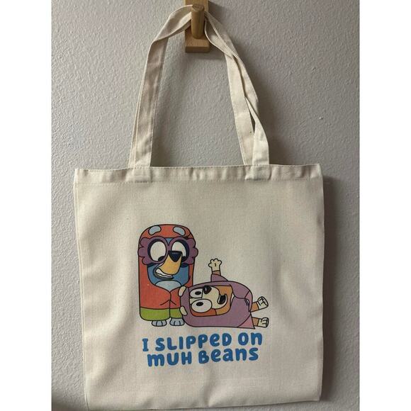 I Slipped On Muh Beans Tote Bag | The Grannies | One Size - Picture 1 of 1